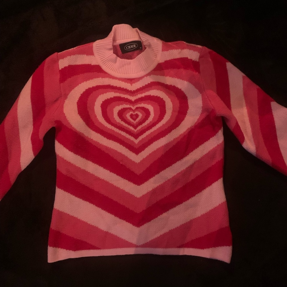heart sweater